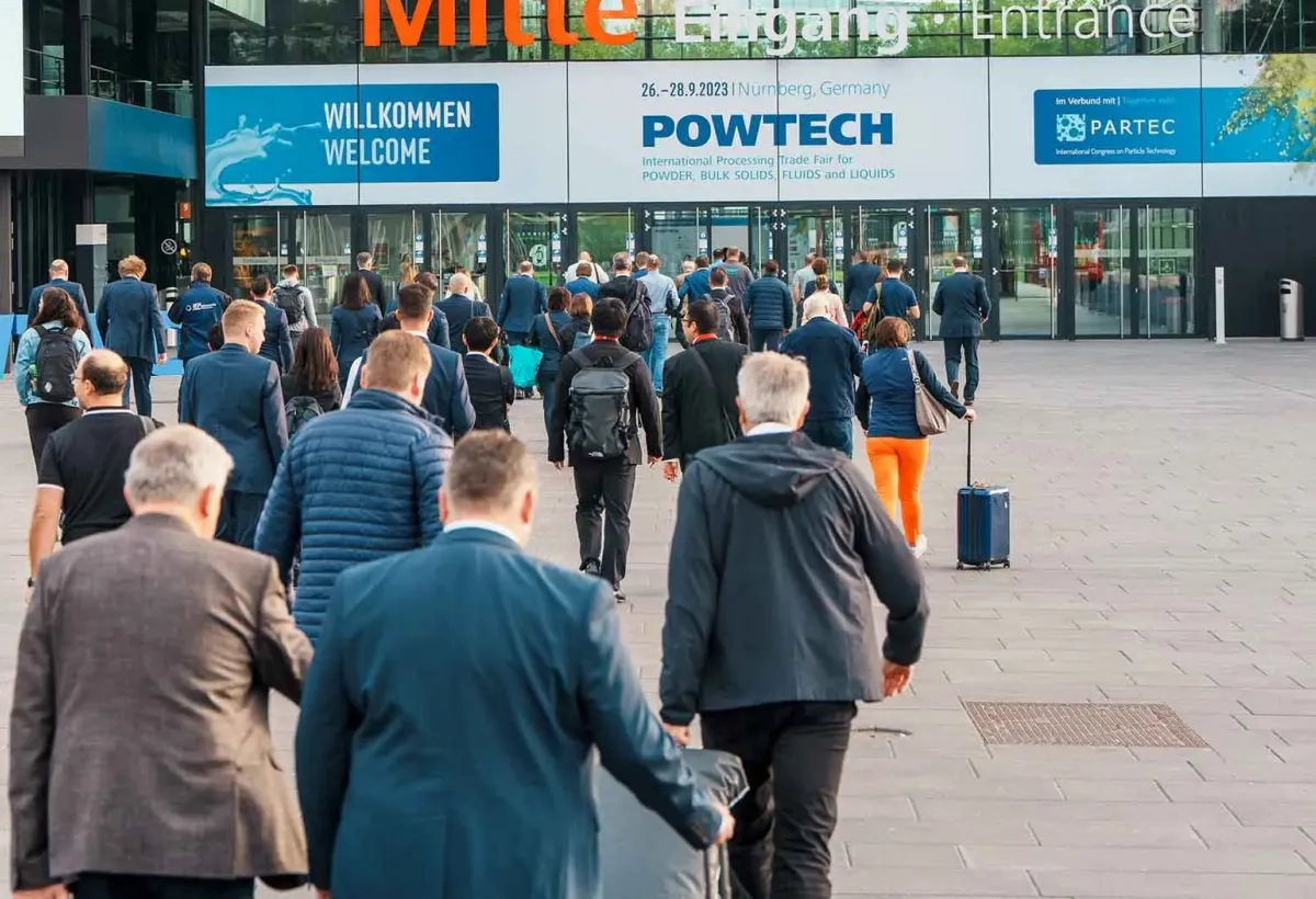 Visit us at Powtech Technopharm 2025